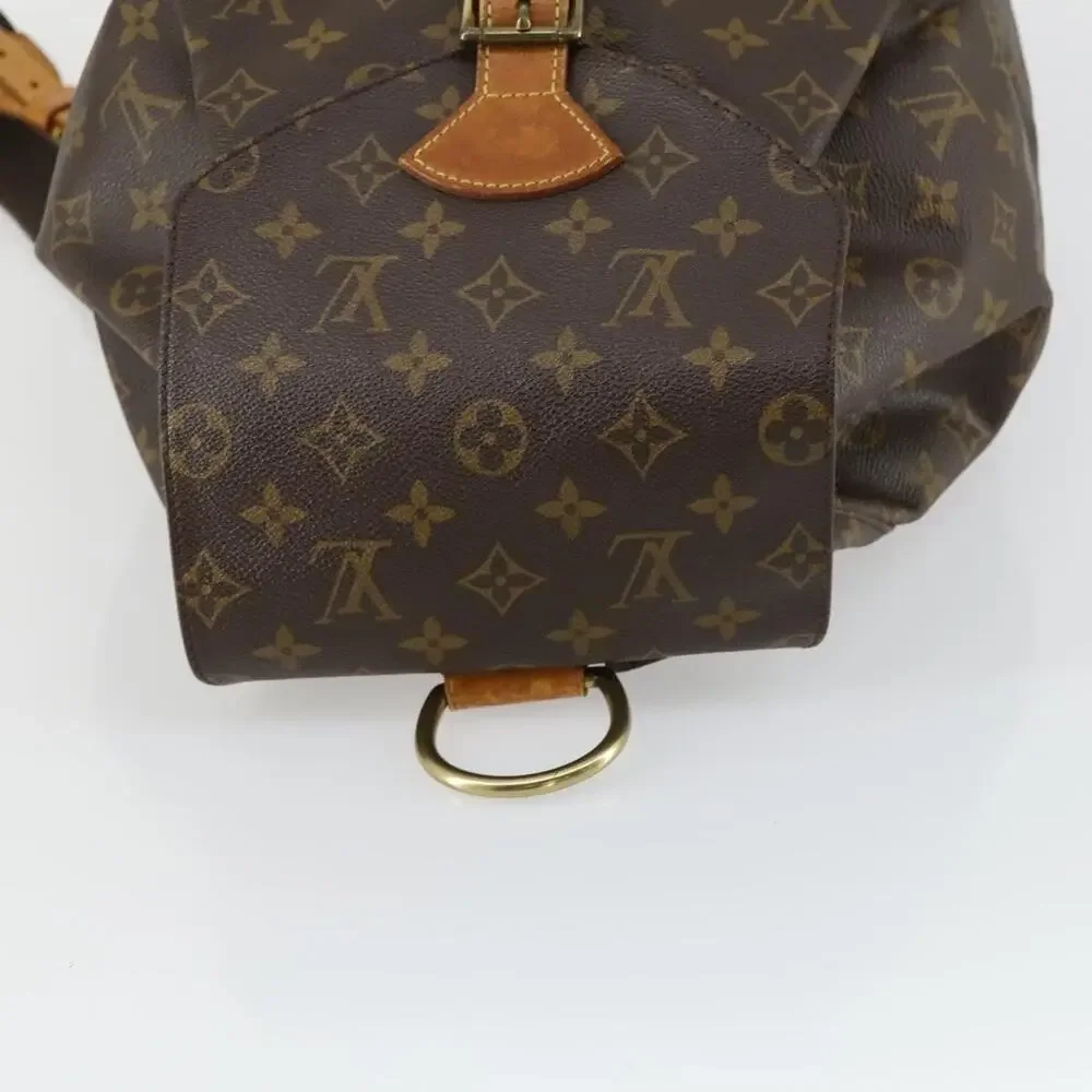 Louis Vuitton Monogram Montsouris GM Backpack Brown